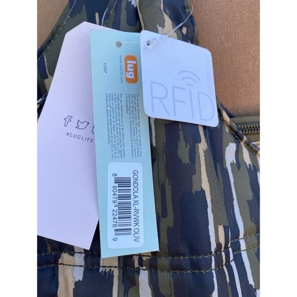 LUG Gondola XL Oversized Slouch Tote/Travel Bag NWT Camo Extra Insulated Bag10 - Picture 4 of 16